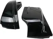 Motorcycle Battery Side Fairing Cover Guard for Yamaha V-Star 400 650 Dragstar DS400 DS650 Custom Classic (Black)