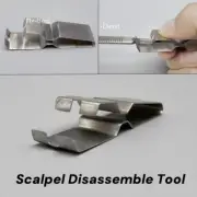 Dental Lab Knife Scalpel Blade SS Remover Surgical Sterile Blades Removal Tool