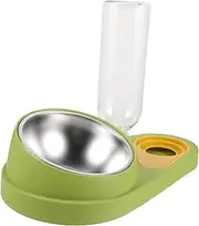 Automatic Pet Feeder Waterer for Dogs and Cats Durable Lightweight Design Convenient Pet Food Bowl Non Tip Construction for Home Use