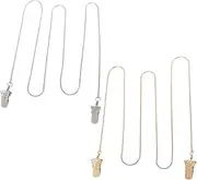 [CALLARON] Glasses Chain 4pcs Eyeglass Chains Glasses Lanyard Eyeglass Straps for Neck