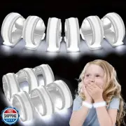 LovesTown 6PCS LED Light Up Bracelets, LED Glow Bracelets Glow in the Dark Wr