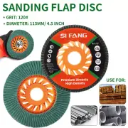 115mm Flap Grinding Sanding Discs 120 Grit Grinding Polishing Wheel Disc F Metal