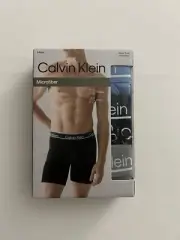 NEW 3 PACK MENS CALVIN KLEIN BRIEF BOXER MICROFIBER SIZE MEDIUM 32”-34”