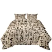 Cool Ancient Symbols Coverlet