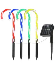 Fresh Fab Finds Solar Christmas Candy Cane Light
