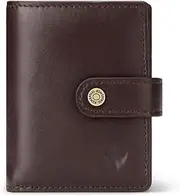 [SKUZA] Wallet,Card Bag,Vintage RFID Blocking Money Belt Wallet Credit Card Case Large Capacity Business Purse Cash Pocket for Men (Color : Brown) (Black) (Color : Coffee)