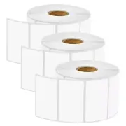 3Rolls 1000 Labels 2.25x1.25 Direct Thermal for Zebra LP 2824 2844 Eltron ZP450