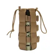 Water Bottle Holder Bag Tactical Straps Khaki 20x8cm