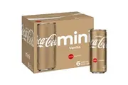 Coca - Cola Vanilla Soft Drink Mini Cans 250ml X 6 Pack