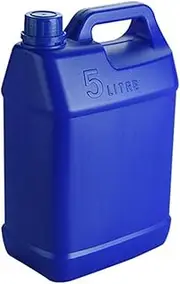 Fuel Canister 5L - Portable Petrol Container with Tight Lid | Emergency Fuel Tank, Sturdy Fuel Canister for Car, Boat, Motorcycle, Garden, Water Storage Cube for Camping & Outdoor Use