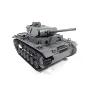 Mato 1/16 RC Almost Full Metal Panzer III BB Pellets Gray 1223 KIT Tank Model