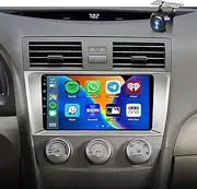8Core 2+64G Car Stereo for Toyota Camry 2006 -2011 --,9 Inch 1280*720P IPS Touch Screen Android 13 Car Radio Wireless CarPlay Android Auto,GPS,FM,SWC,Bluetooth5.0,Backup Camera,32EQ DSP