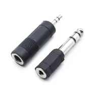 Headphone Sound Plug Converter 1/4inch to 1/8inch or 1/8inch to 1/4inch