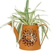 Willow & Silk Radiant Bloom Watering Can & Candle Holder: The Decorative Duo