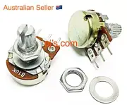 B10K OHM Linear Taper Rotary Potentiometer 15mm Shaft x 1pc