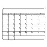 Fridge Parts Accessories Magnetic Refrigerator Calendar Sticker Board Calendars (Current)