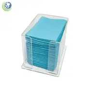 Disposable Bib Towel Dispenser Short Side Medical Dental Vet Hospital Tattoo Spa