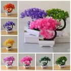 Realistic Artificial Plants Bonsai Handmade Simulation Plant Potted Home Decor
