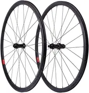 [Ztto] 700c Road Bike Wheels, 30mm Depth Front & Back Road Wheelset with HGR Centerlock Bike Hub, Heavy Duty Durable Bicycle Wheels for Adult Bikes