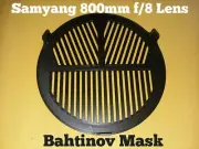 Samyang 800mm f/8 Bahtinov Focus Mask
