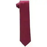 在飛比找遠傳friDay購物優惠-【Calvin Klein】2015男時尚酒紅色條紋真絲領帶