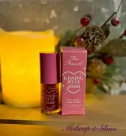 Too Faced Kissing Jelly Hydrating Lip Oil Gloss Shade Grape Soda 0.15 oz NIB