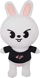 Wopin 1PCS Skzoo Plush Toy Stray Kids Stuffed Toy Cute White Rabbit Stuffed Animals Toy, Soft Plush Doll for Kids Adults Boy Girls Soft Stray Plush Birthday Gifts for Kids