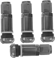 Anneome Auto Accessories 4pcs Tire Valve Stem Caps Aluminum Alloy Practical Decorative and Protective for Cars