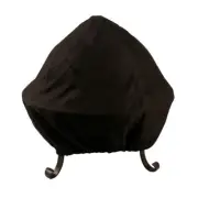 Sunnydaze 36 in. Black Durable Weather-Resistant Round Fire Pit Cover