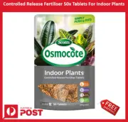 New Scotts Osmocote 50x Controlled Release Fertiliser Tablets For Indoor Plants