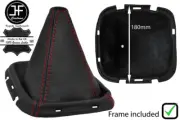 RED STITCH LEATHER GEAR BOOT WITH PLASTIC FRAME FOR NISSAN PATHFINDER 05-2012
