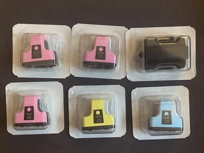 6 Pack of HP 02 Ink Cartridges Photosmart BRAND NEW