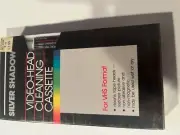 Silver Shadow Video-Head Cleaning Cassette VHS Tape