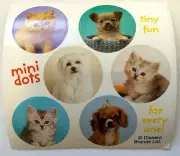 60 Rachael Hale Dog Cat Puppy Kitty Stickers Party Favors FREE SHIP