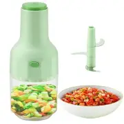 Multifunction Manual Food Chopper Vegetable Onion Garlic Hand Press Crusher