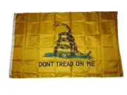 3x5 Gadsden Don't Tread On Me Yellow Snake Premium Quality Polyester Flag 3'x5'