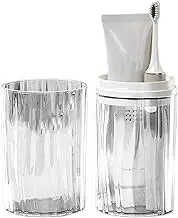 Travel Toothbrush Holder Case - 125g Portable Toothpaste Storage | Compact Toothbrush Container for Business Trips, Camping, School, and Hygiene Travel