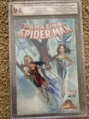J Scott Campbell SIGNED Amazing Spiderman #1 Variant JSC Signed PGX 9.8