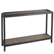 C&S Raffles Walnut Console Table