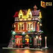 BrickBling LED Light Set for LEGO Icons Tudor Corner 10350（Standard）