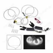 4 x Angel Eyes Light White Headlight LED CCFL Halo Rings For BMW E36 E38 E39 E46