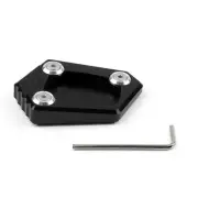 Side Stand Kickstand Plate Pad For Honda NC700S/X NC700 Integra CBR500R/F/X BK S