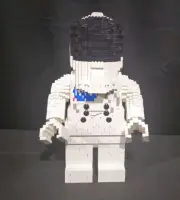 Lego Nasa Apollo BigFig Sculpture Glued Minifigure Model 3723 2 Ft. Tall!