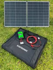 Exotronic 200W Portable Folding Solar Panel + 20A Bluetooth MPPT Solar Controlle