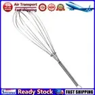 LF# Balloon Wire Whisk Stainless Steel Hand Cream Egg Stirrer Kitchen Tool (13.5