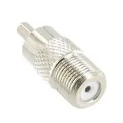 Adaptor RCA Male Plug to F Type Female Socket Connector