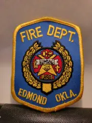 Edmond Oklahoma Fire Department Iron-on Patch
