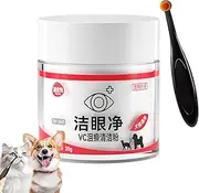 Pet Stain Powder, Tear Stain Remover, Powder Applicator Pet, | Use to safely and evenly apply Tear Stain Powder | Small | Washable superfine fiber hair | Long tapered bristles | Ergonomic handle