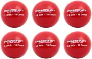 PowerNet 3.2" Weighted Hitting and Batting Training Ball (6 pack)