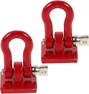 ERINGOGO 2pcs Toy Trailer Hooks for Climbing Cars Rescue Buckles for Crawler Models Accessory for Enhanced Play